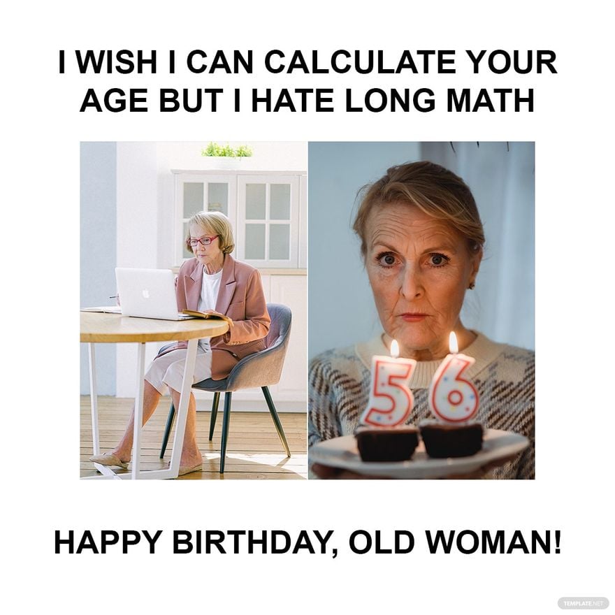 Best of Funny happy birthday old lady gif