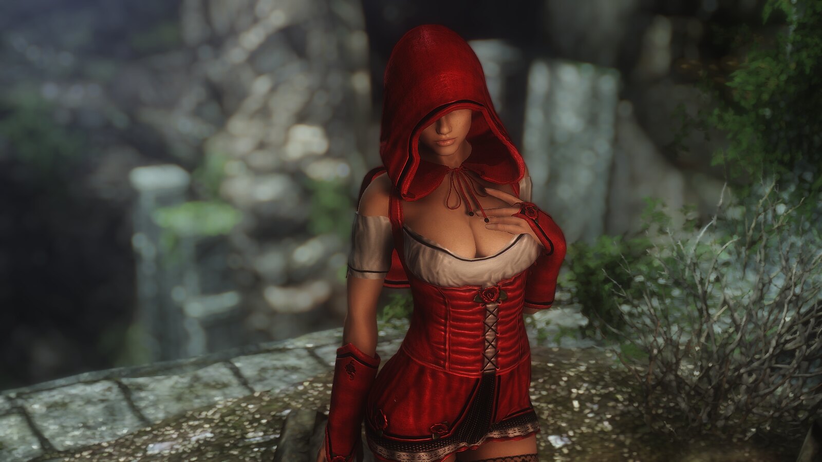 amelia hines recommends red riding hood skyrim pic