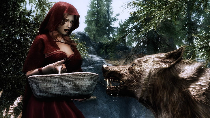 carlie west recommends Red Riding Hood Skyrim