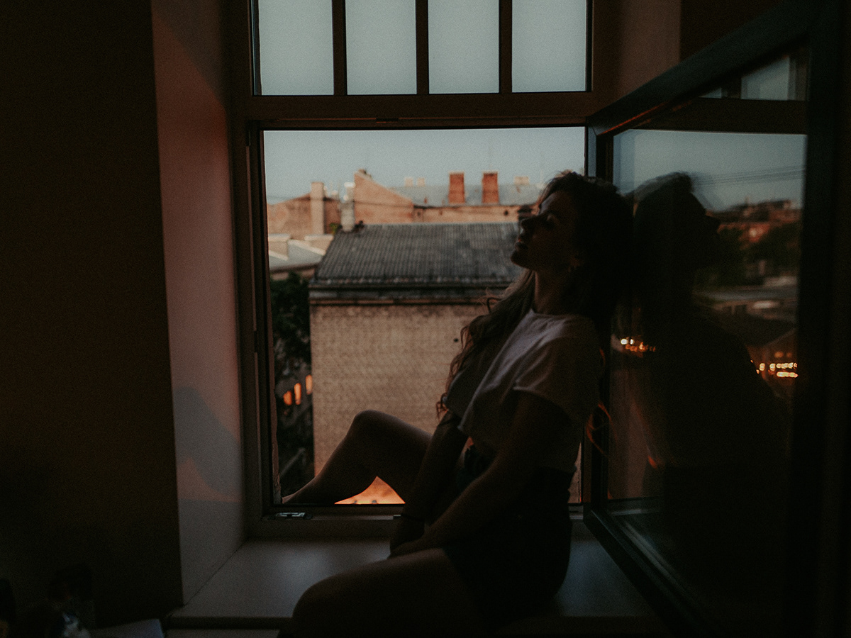 adalid martinez recommends girl looking out window tumblr pic