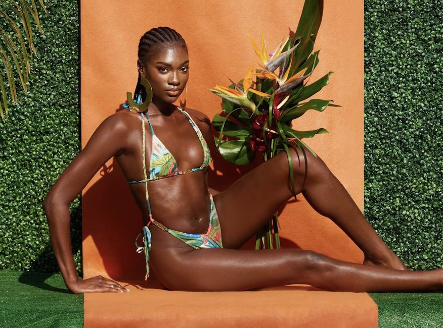 bob pacer add black women in bathing suits photo