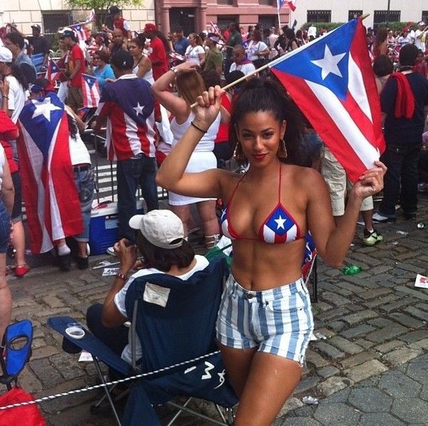 brenda sault recommends Puerto Rican Flag Bikini