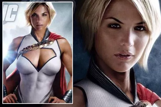 ann posadas recommends gemma atkinson power girl pic