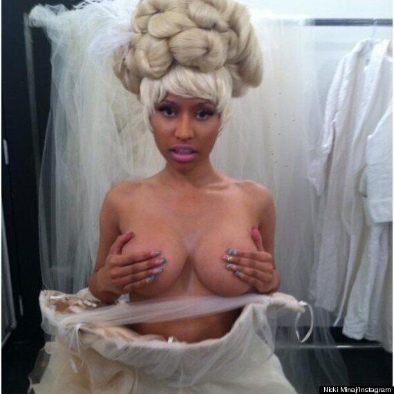 chana sithole add nicki minaj half nude photo