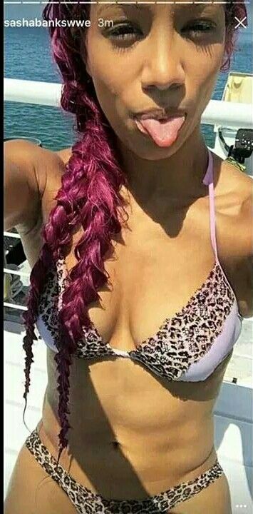 Best of Wwe sasha banks nip slip