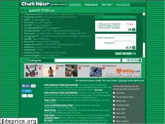 weirdtown chat hour login