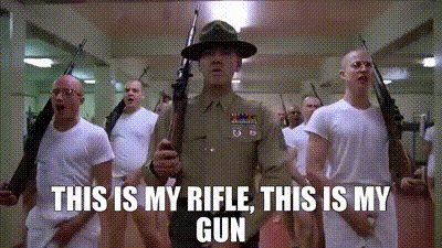Best of This is my rifle this is my gun gif