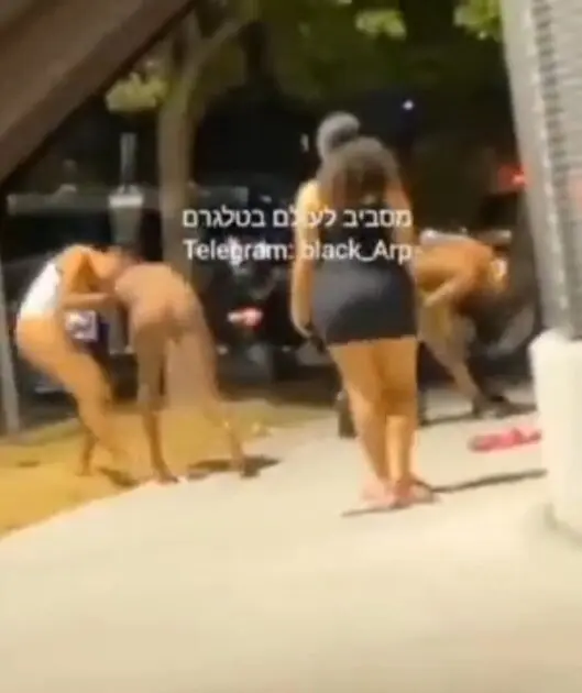 black girls fighting nude