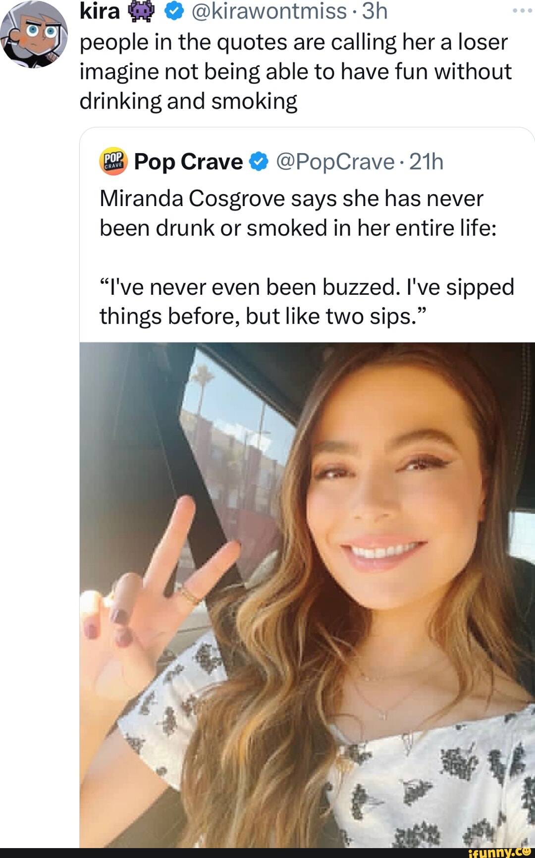 christopher romero recommends miranda cosgrove its good pussy pic