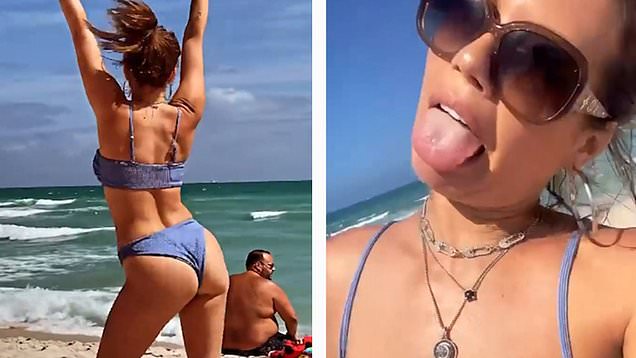 christy gilley recommends chanel west coast thongs pic
