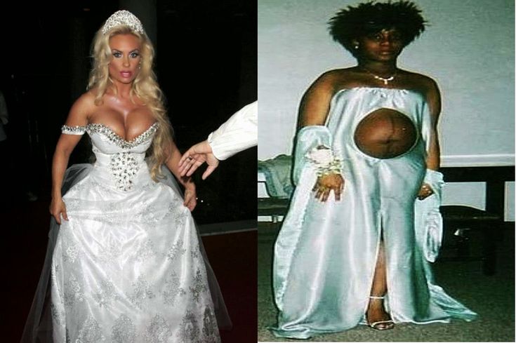 wedding dress fails pics