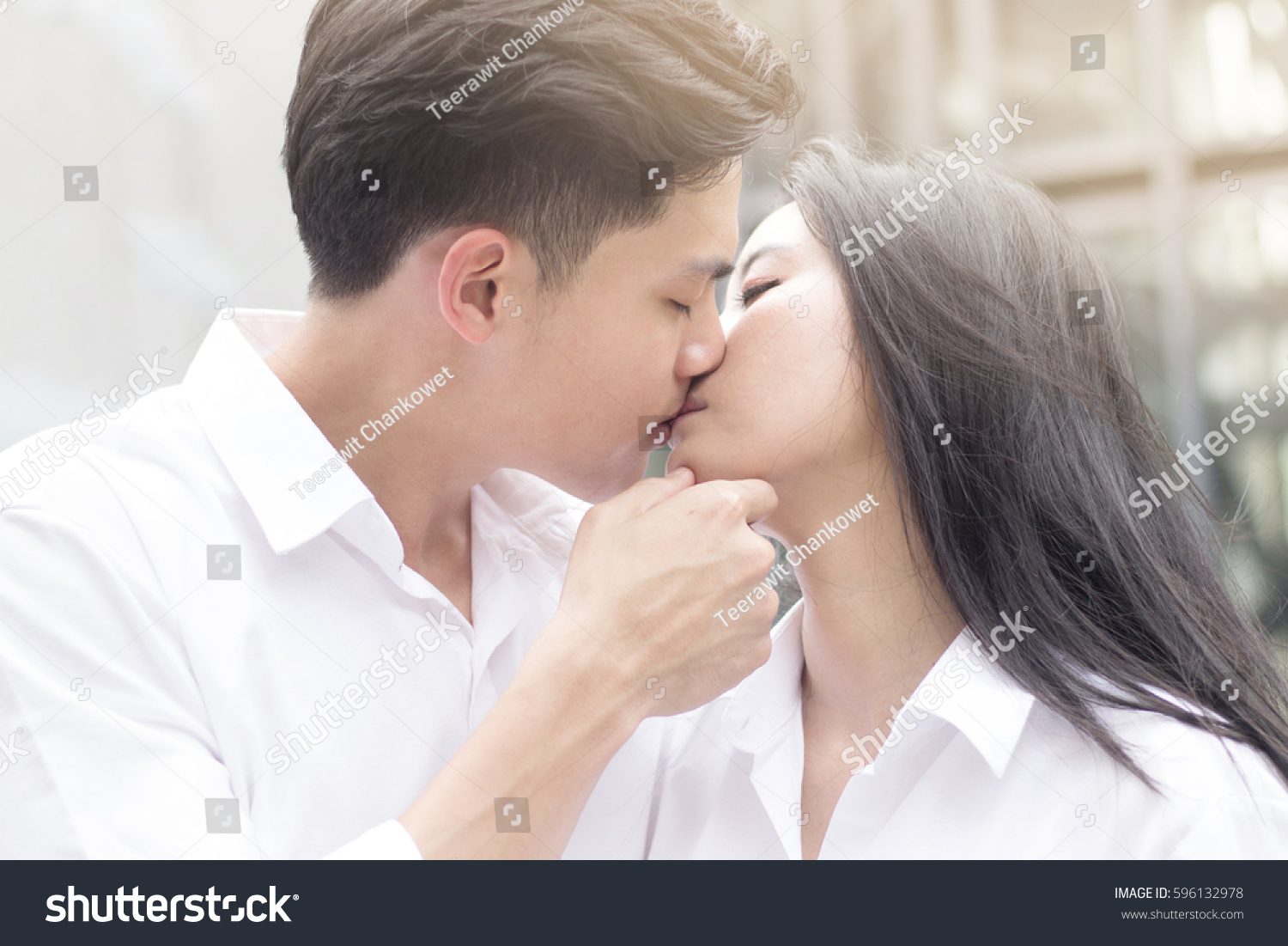 Best of Asian couples making out