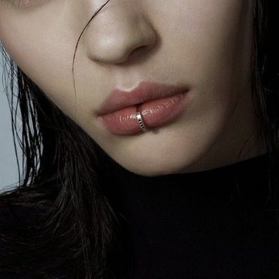 chin kuang recommends Ashley Lip Piercing Hoop
