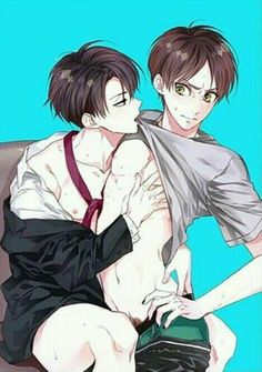 aimee mccaw recommends sexy levi x eren pic