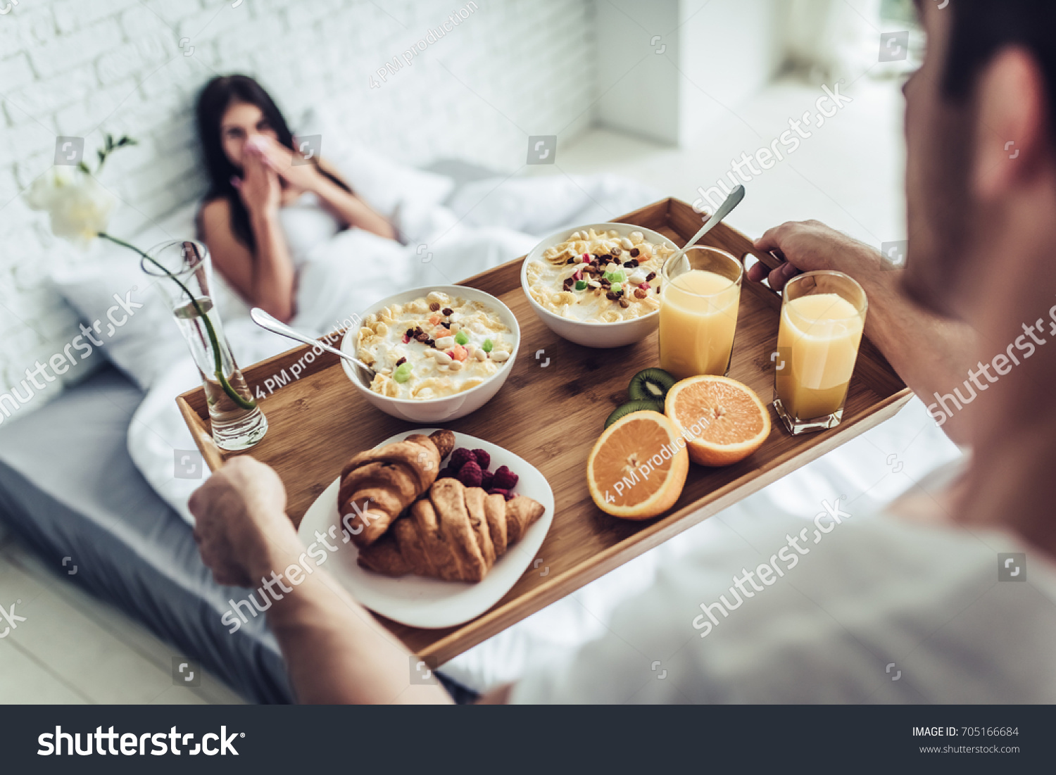deangelo baker recommends pictures of breakfast in bed pic