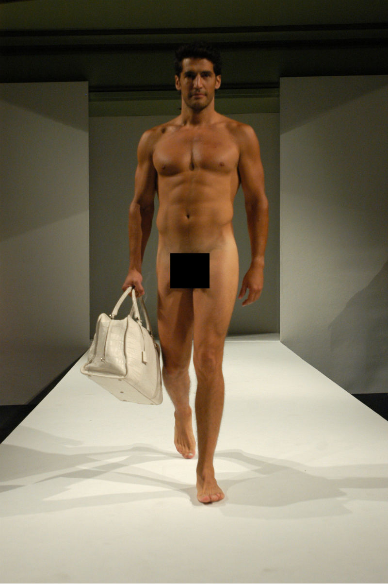 david a cain recommends Nude Male Fashion Show