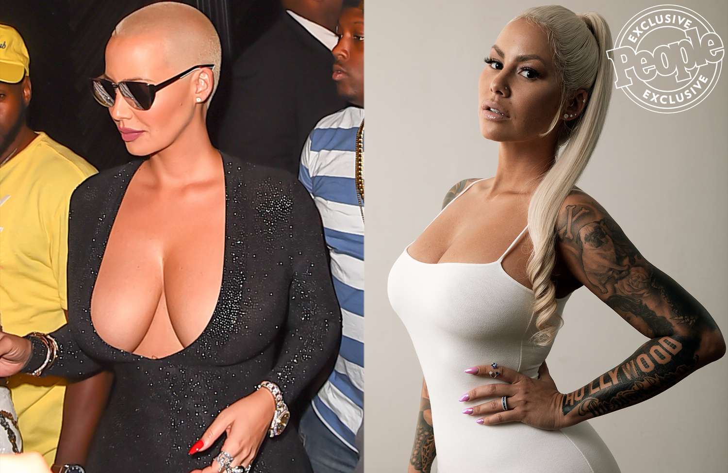 amber rose fake ass