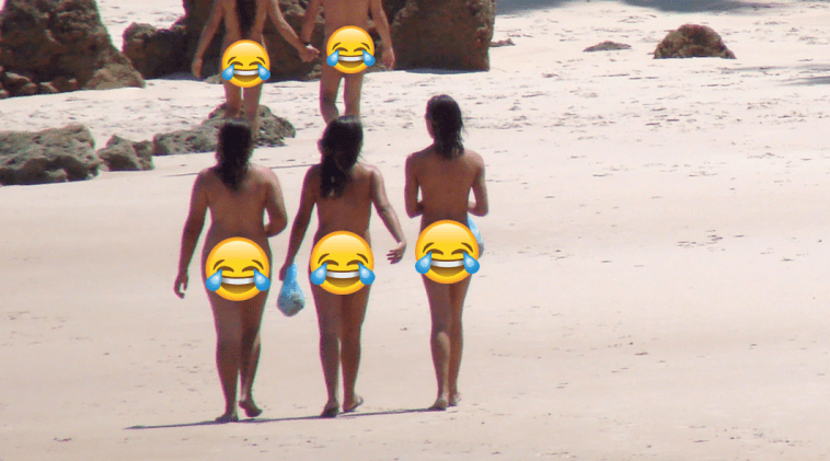 tumblr nude beach video