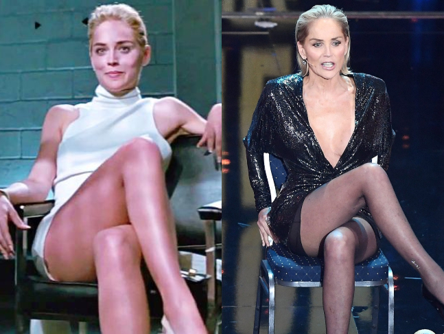 annette hook recommends Sharon Stone Leg Cross Video