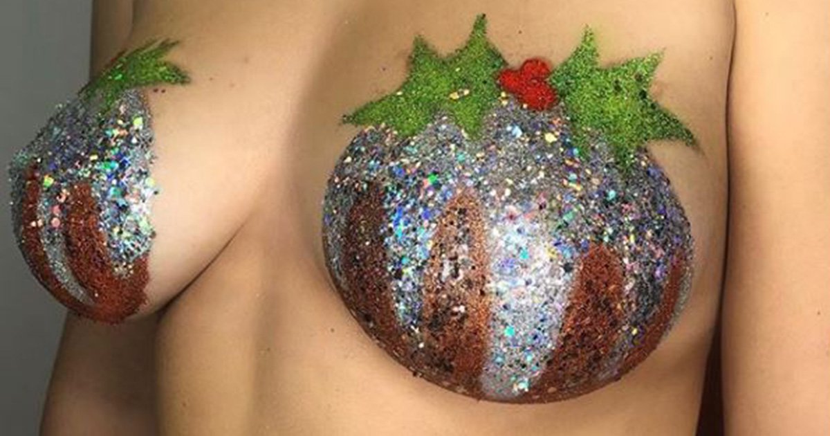 chantal desmarais recommends boobs painted like easter eggs pic