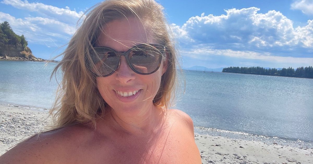 debra brass share school trip to the nudist beach photos