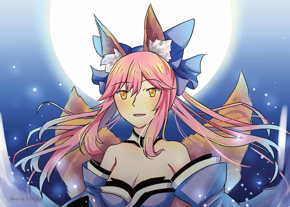 chris boxall share tamamo no mae fate photos