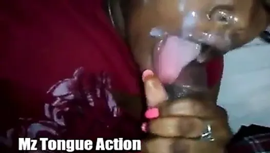 Best of Mz tongue action