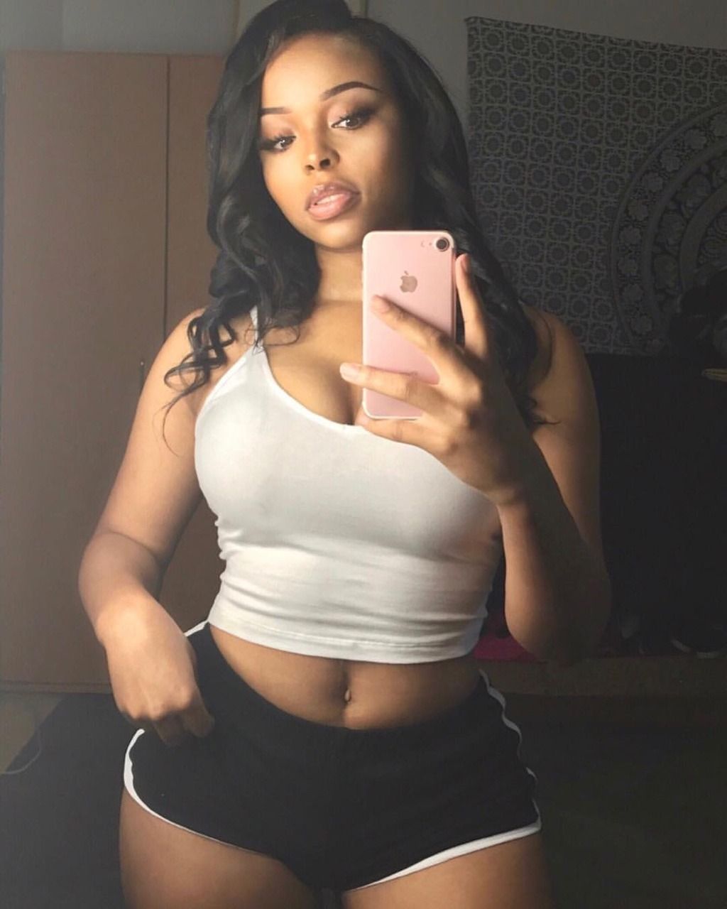 Best of Sexy black women selfies