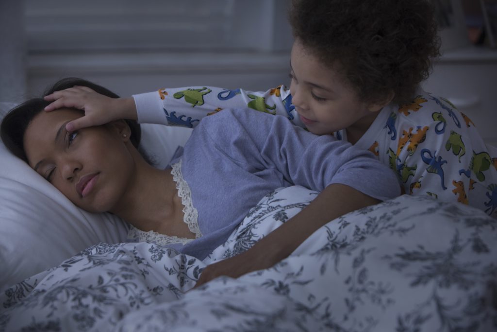 Mother Son Sleeping Together brother sister