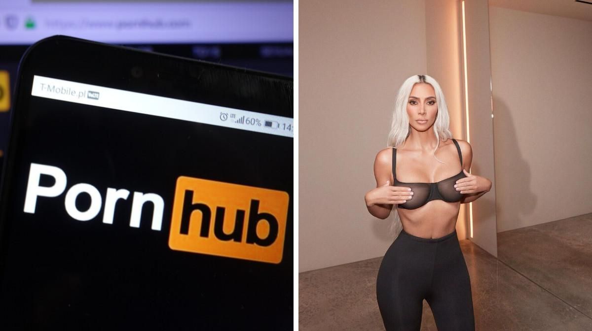 porn hub kim kardasian