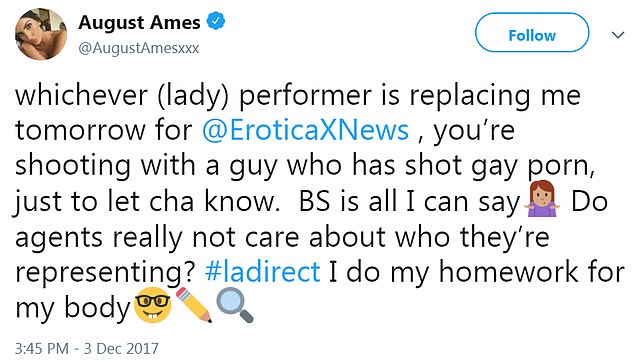awang mohamad recommends August Ames Tweet