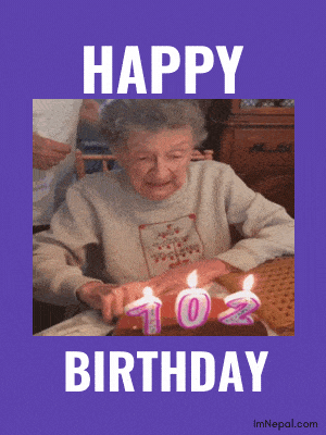derick crump recommends funny happy birthday old lady gif pic