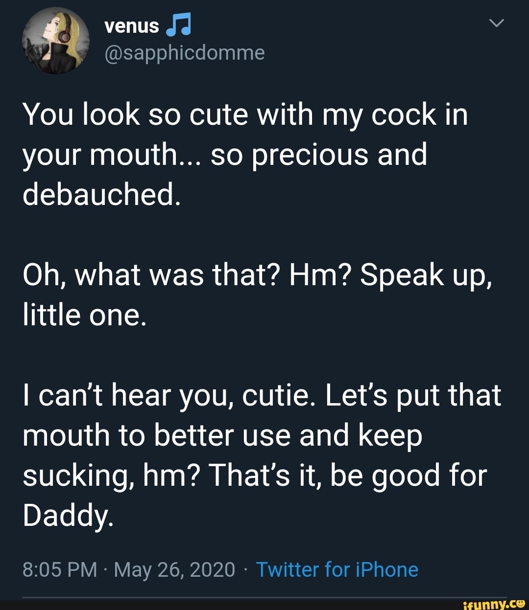 allison larue recommends Cock In Your Mouth