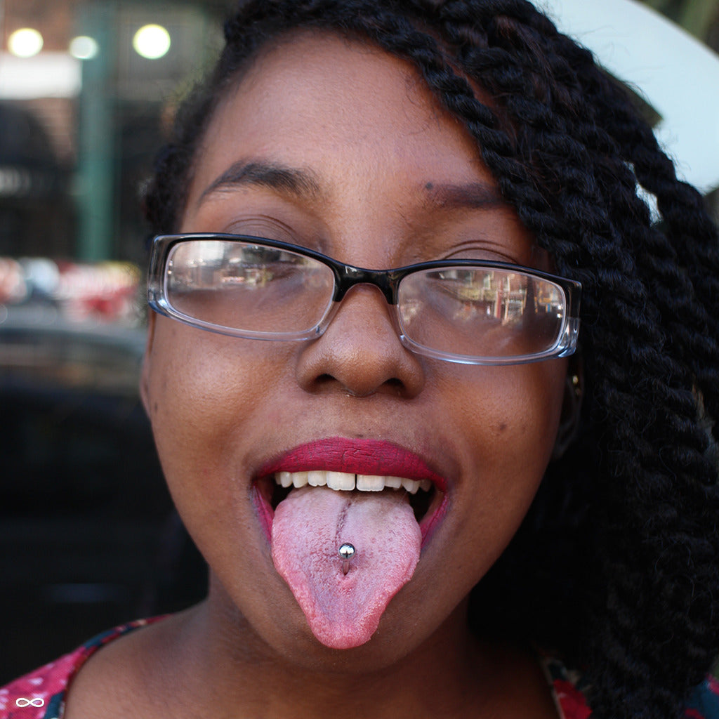 amit goyal recommends Kissing With Tongue Piercing