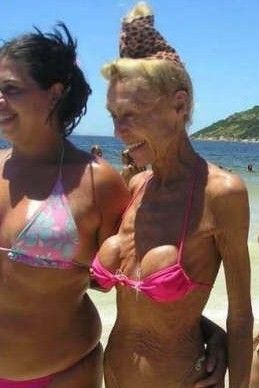 Best of Old lady tits