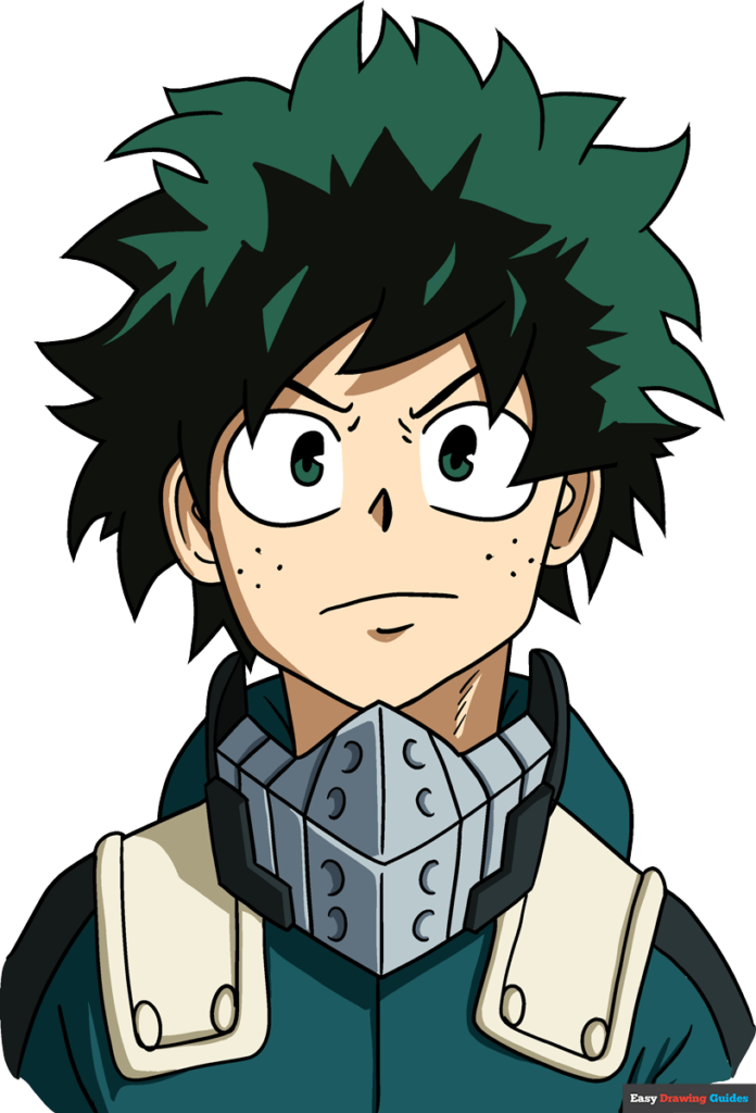 show me a picture of deku from my hero academia
