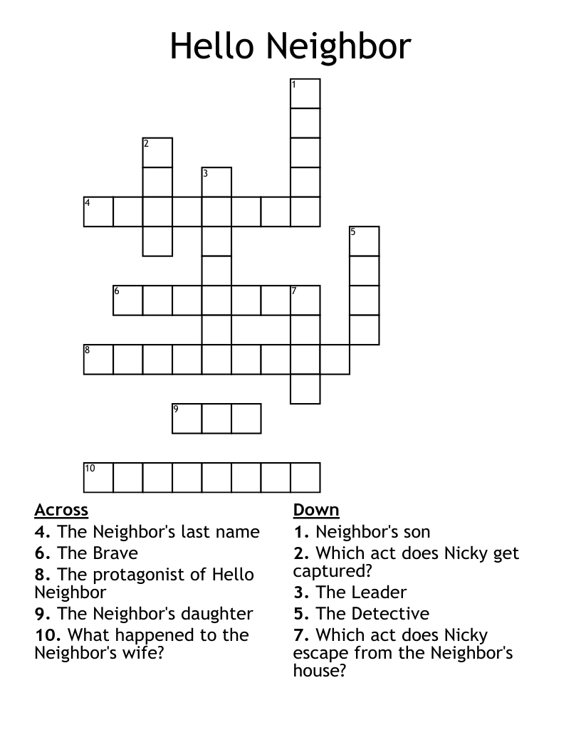 astrid moran recommends Nigeria Neighbor Crossword Clue