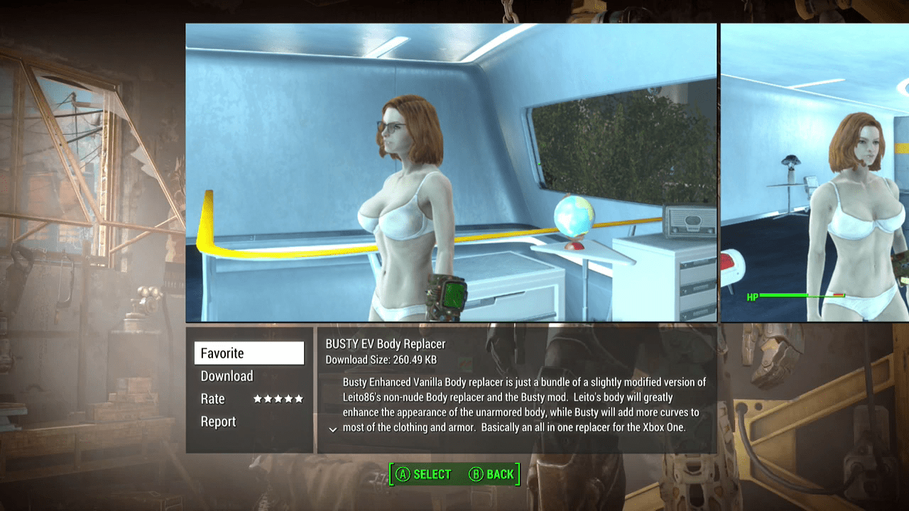 danielle holloway recommends Fallout 4 Big Tits Mod