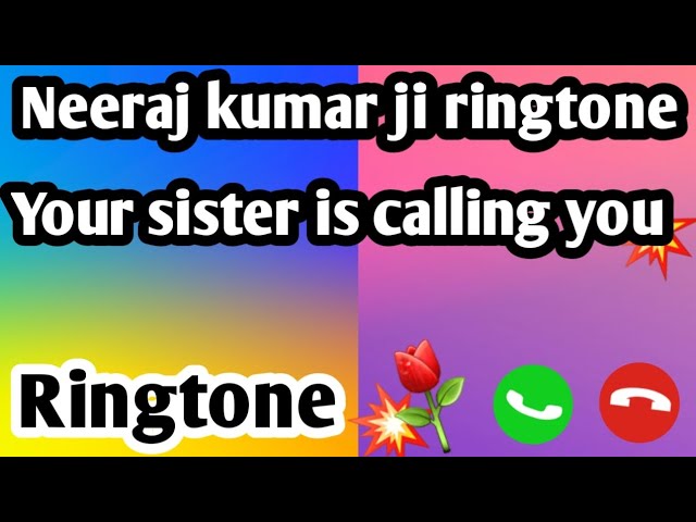 adam rossetter recommends your sisters calling ringtone pic