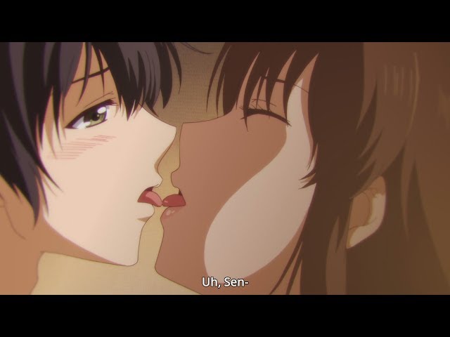 romantic anime kiss scenes
