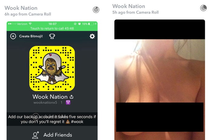 Naughty Snapchat Leaks breasts nude