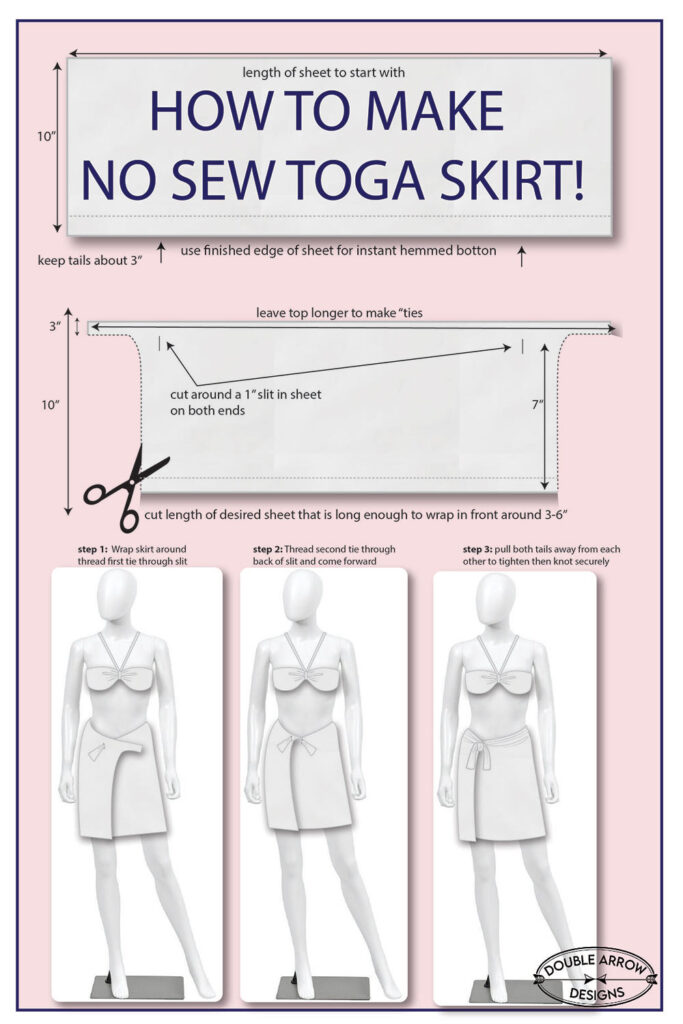 annette leslie recommends making a toga with a sheet pic