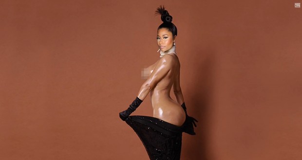 Nicki Minaj Nude Ass gifs shesfreaky