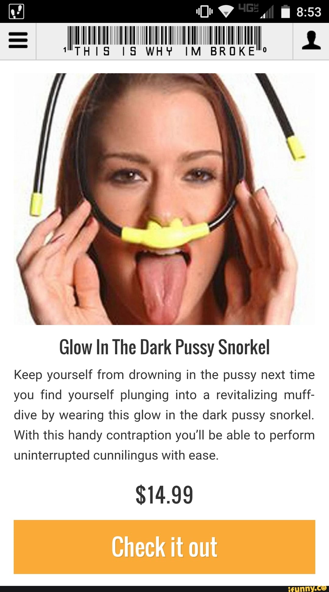 angelica dejesus recommends Glow In The Dark Pussy Snorkel