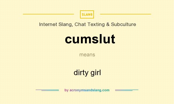 what is a cum slut