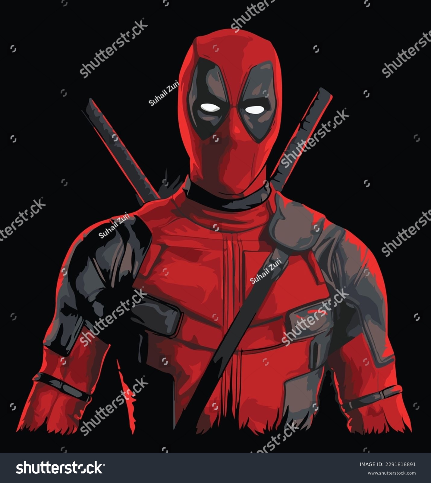 brad vale add pictures of deadpool photo