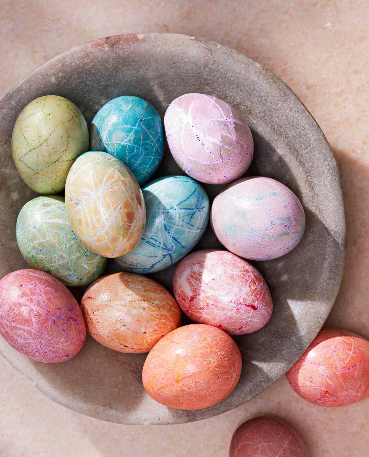 allen pitts add photo guys balls painted as easter eggs
