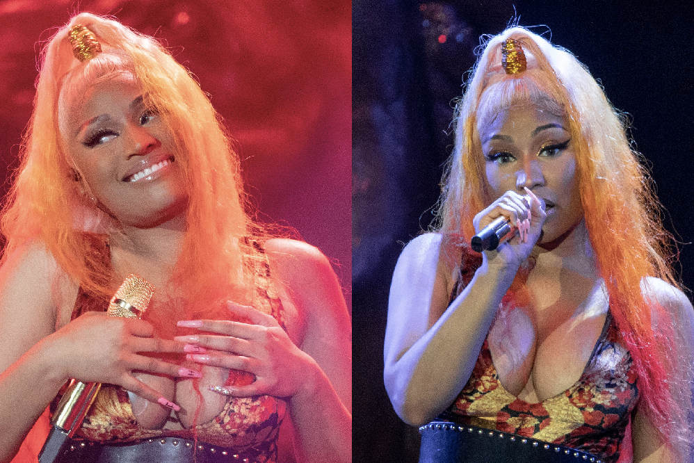 baron chen recommends nicki minaj tit slip pic