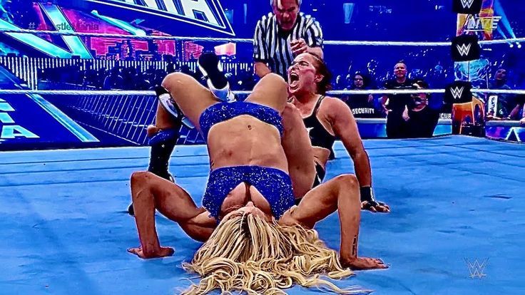 cris villegas add photo wwe wardrobe malfunction wrestlemania