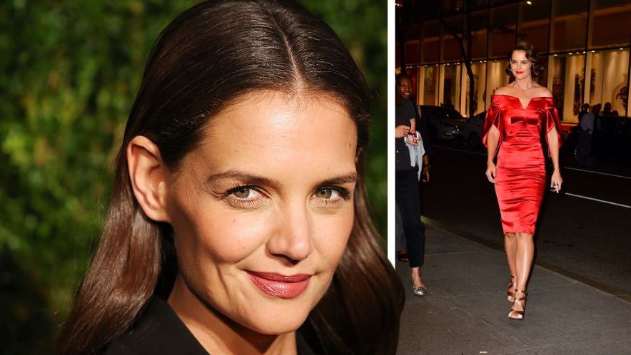 andrew barker recommends katie holmes fat legs pic